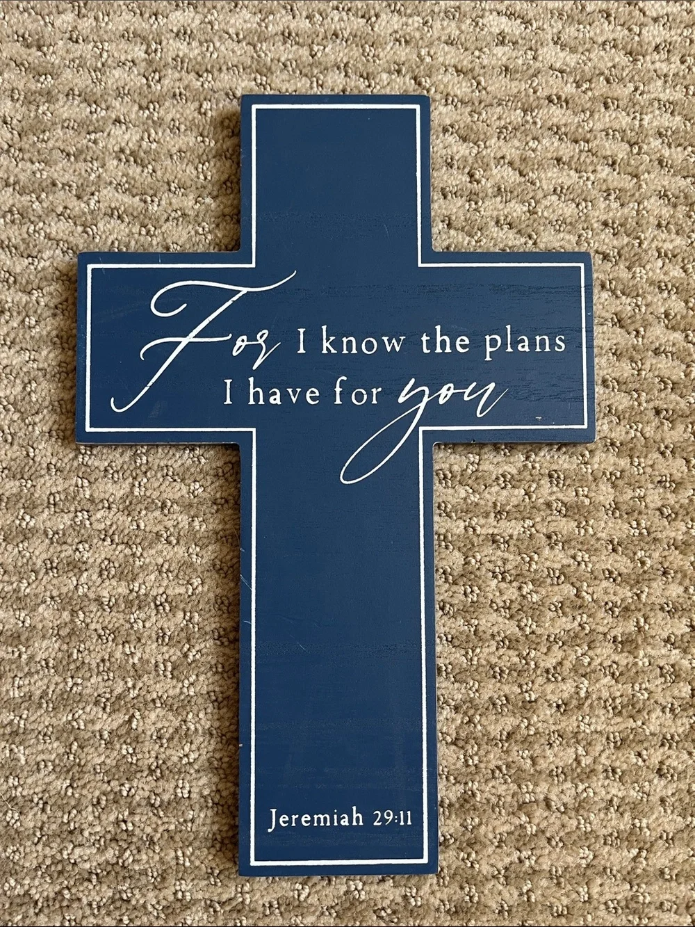 Hobby Lobby Brown Wood Cross Wall Hanging